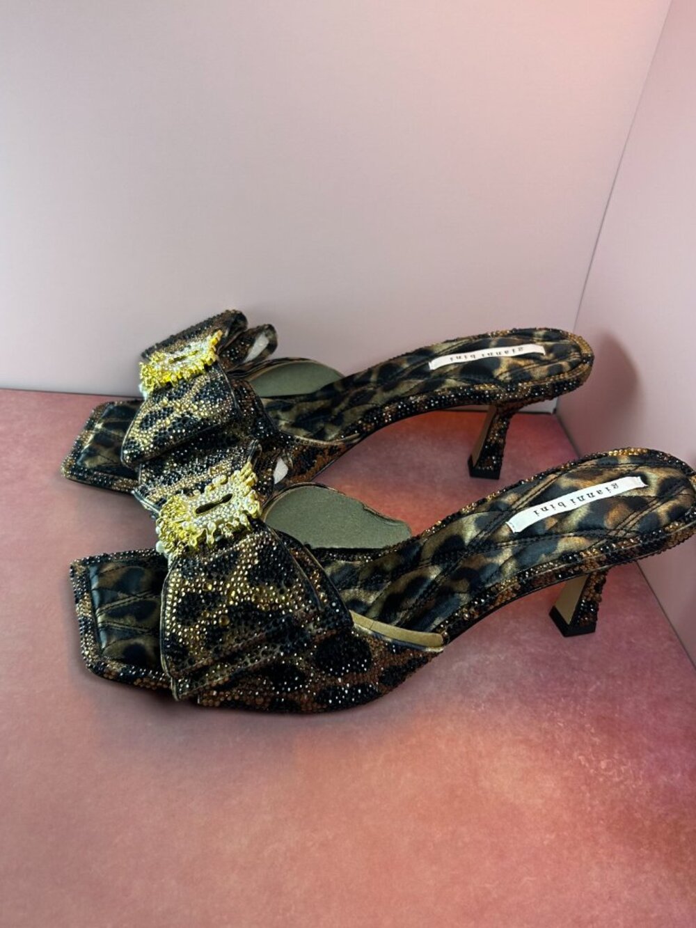 GIANNI BINI PEEKA TWO BLING SLIDE (10) - Picture 8 of 14